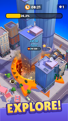 Hole.io screenshot 7