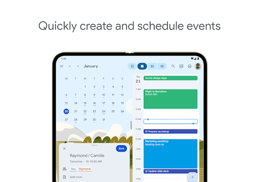 Google Calendar screenshot 16