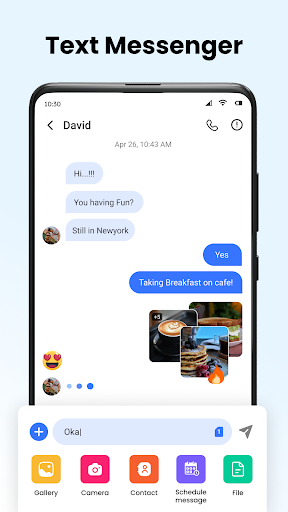 Messages: SMS Message Text App screenshot 1