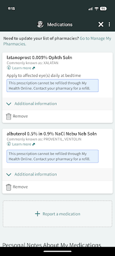 Sutter Health My Health Online screenshot 4