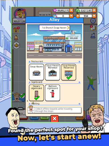 Alley Restaurant Tycoon screenshot 5