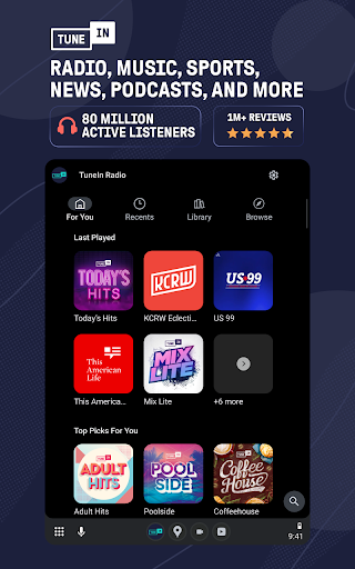 TuneIn Radio: Music & Sports screenshot 20