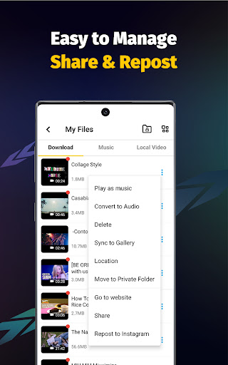 Video Downloader - Save Videos screenshot 20