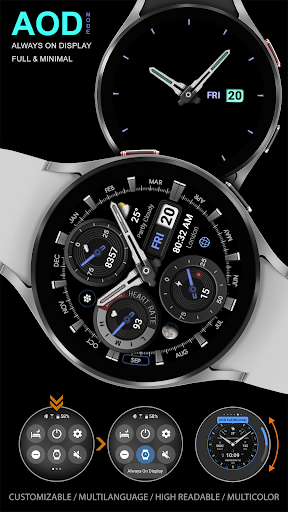 WFP 339 Ultra watch face screenshot 9