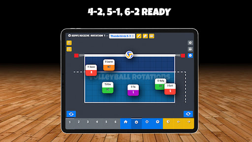 Volleyball Rotations screenshot 6