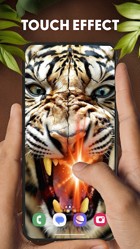 Tiger Live Wallpaper 4K screenshot 2