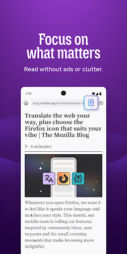 Firefox Fast & Private Browser screenshot 7