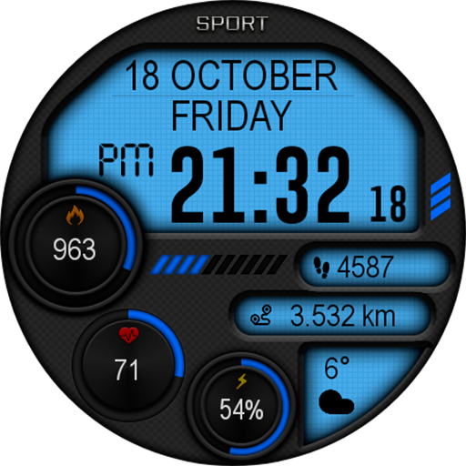 Digital Iwasa Watch Face screenshot 9