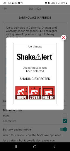 MyShake Earthquake Alerts screenshot 4
