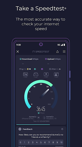 Speedtest by Ookla screenshot 1