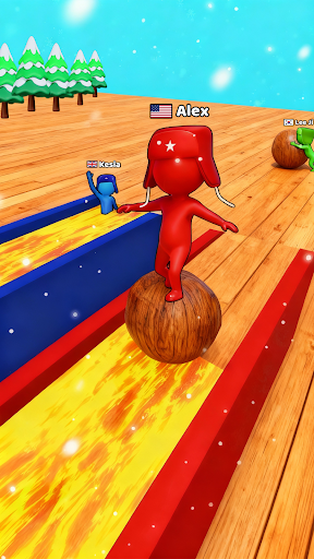 Snow Race 3D™: Fun Racing screenshot 14