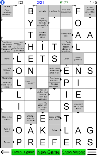 Crossword Unlimited screenshot 2