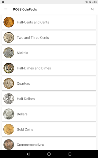 PCGS CoinFacts - U.S. Coin Val screenshot 14