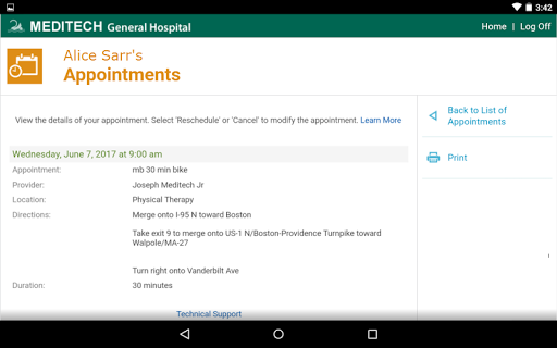 MEDITECH MHealth screenshot 13