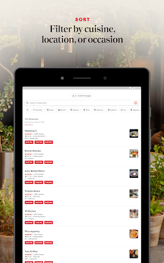 OpenTable screenshot 12