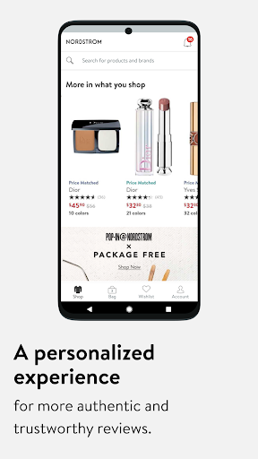 Nordstrom screenshot 4