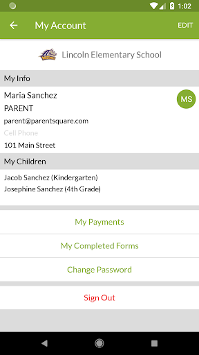 ParentSquare screenshot 1