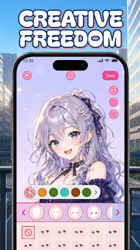 Anime Avatar: Cute OC screenshot 4