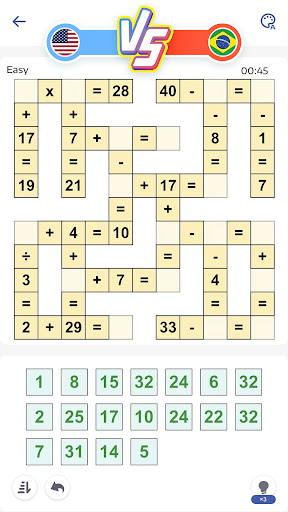 Crossmath® - Math Puzzle Games screenshot 4