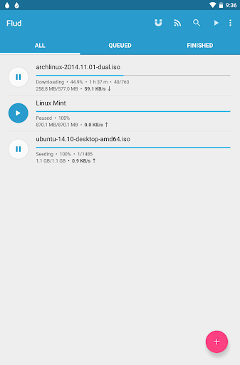 Flud - Torrent Downloader screenshot 8