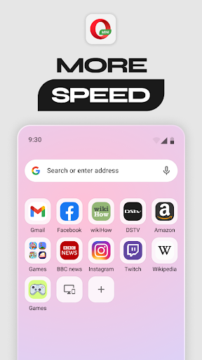 Opera Mini: Fast Web Browser screenshot 1