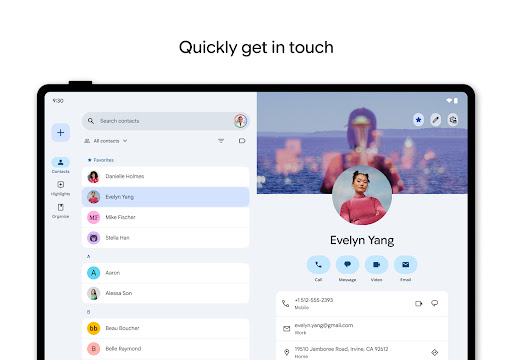 Contacts screenshot 7