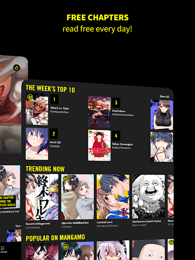 Mangamo Manga & Comics screenshot 4