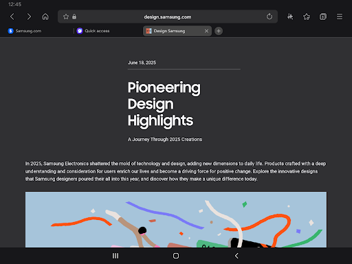 Samsung Internet Browser screenshot 2