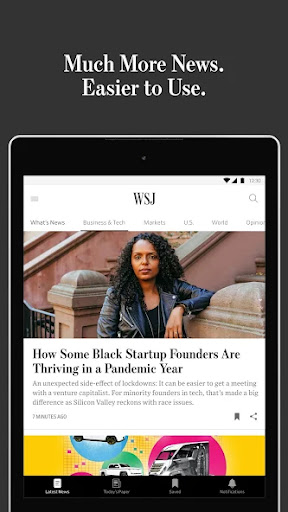 The Wall Street Journal. News screenshot 1