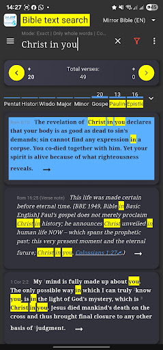 Mirror Study Bible screenshot 13
