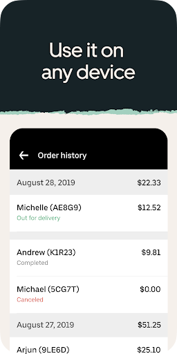 Uber Eats Order Manager screenshot 3