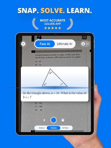 PhotoSolve: AI Homework Helper screenshot 1