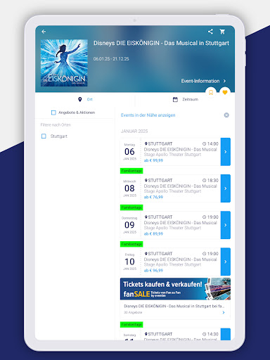 EVENTIM DE: Tickets for Events screenshot 17