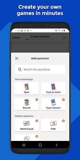 Kahoot! Play & Create Quizzes screenshot 1
