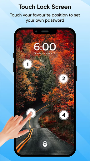Touch Lock Screen Touch Photo screenshot 8