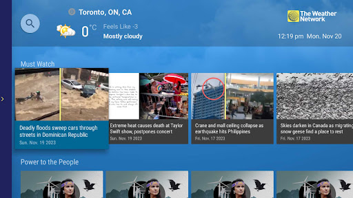 The Weather Network TV App screenshot 6