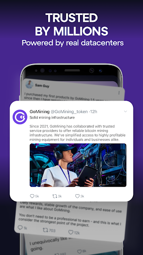 GoMining: Mining, Using BTC screenshot 8