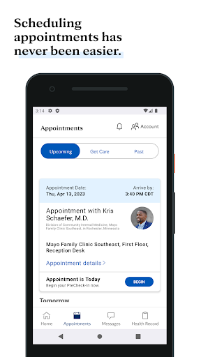 Mayo Clinic screenshot 2