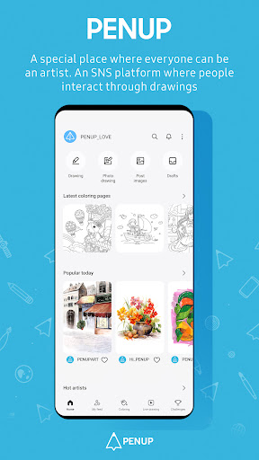 PENUP – Drawing-sharing SNS screenshot 7