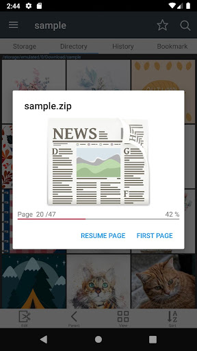 ComicScreen - PDF, ComicReader screenshot 6