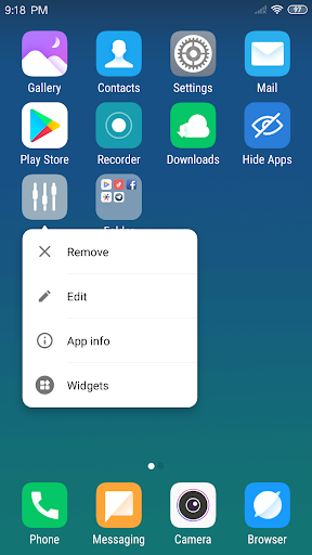 X Launcher Pro screenshot 1