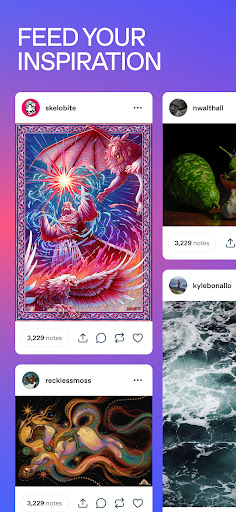 Tumblr Social Media & Art Blog screenshot 9