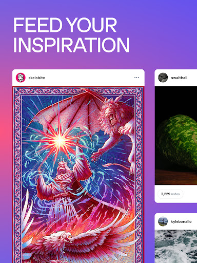 Tumblr Social Media & Art Blog screenshot 6