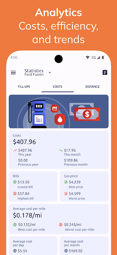 Fuelio: gas log & gas prices screenshot 7