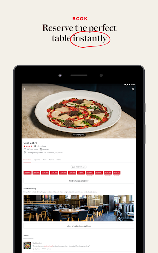 OpenTable screenshot 5