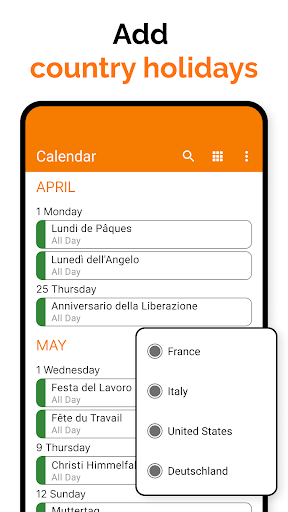 Simple Calendar screenshot 30