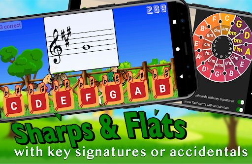 Flashnote Derby- music notes! screenshot 4