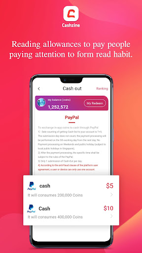 Cashzine - Earn money reward screenshot 4