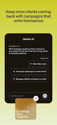 GlossGenius: Booking, Payments screenshot 1