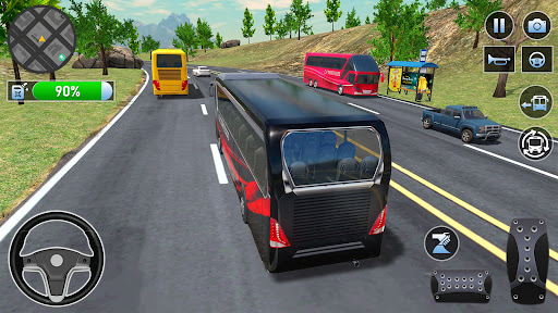 Bus Simulator : 3D Bus Games screenshot 4
